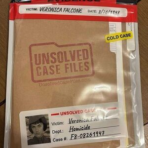 Unsolved Case Files: Veronica Falcone Murder Mystery Detective Game.
